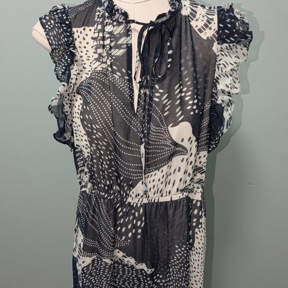 NWT Philosophy dress grey and black size SP - Picture 2 of 4
